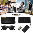 thumbnail image 7 of KANASTAL Round Sunglasses for Women Men Black Sun Glasses Classic Retro Designer Style Vintage Driving Fishing Travel Hiking, 7 of 7