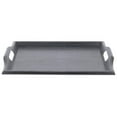 thumbnail image 3 of G.E.T. Coffee Table / Ottoman Tray with Handles, 19" x 14.25", Black, 3 of 3