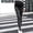Black, variant on pstuiky Maternity Pants for Women High Waist Full Length Stretch Denim Pants Pregnancy Support Panel with Adjustable Belly Band Long Jeans for Expecting Mothers Pregnancy Pants for Women