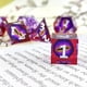 thumbnail image 2 of Dados de Resina con Forma de Ojo de Dragón Cthulhu Running Group Juego de Mesa DND Dragon Dungeon Azul, 2 of 10