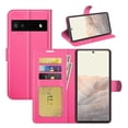 thumbnail image 1 of [PST] Google Pixel 6A 5G 2022 Wallet Case, Leather Magnetic Card Slot Wallet Folio Flip Case Cover, 1 of 5