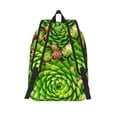 thumbnail image 2 of Picia Cactus And Succulents Printed Canvas Daypack - Stylish and Durable Vintage Compact Backpack - Class, Work, Travel, or Laptop Bookbag,Organized Compartments-Medium, 2 of 6