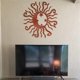 thumbnail image 4 of Arte de pared Sun Moon Stars Decor Escultura de metal para interiores y exteriores (amarillo) Ehuebsd Libre de BPA, 4 of 9