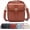 Brown, variant on Collaboraten1 Crossbody Leather Bag, Urvashi Crossbody Leather Bag for women, with Built in Wallet, Vintage Anti-Theft