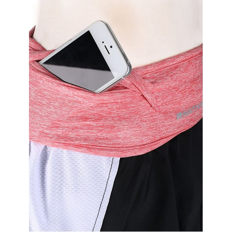 Nathan Hipster Running Belt Waist Pack Bounce Free and Lightweight. Runners Fanny Pack. Men and Women. iPhone Samsung Galaxy Android and more