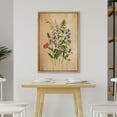 thumbnail image 2 of PixonSign Framed Canvas Print Wall Art Retro Antique Wildflower Still Life Nature Wilderness Illustrations Modern Art Botanical Floral Farmhouse/Country Relax/Calm/Cozy - 16"x24" Natural, 2 of 5