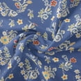thumbnail image 7 of David Textiles Morning Bloom Ditsi Blue Cotton 1 Yard Fabric Cut, 7 of 7
