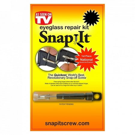 Snapitscrew International Llc SnapIt Eyeglass Kit 12 Pack