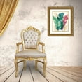 thumbnail image 3 of June, Dina 20x24 Gold Ornate Wood Framed with Double Matting Museum Art Print Titled - The Tropics II, 3 of 4