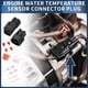 thumbnail image 2 of Conector de sensor de temperatura del agua del motor de 2 pines Unique Bargains, conector macho hembra para Nissan 1Set, 2 of 6