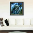 thumbnail image 4 of Round Rhinestone Drawings Embroidery DIY Diamond Painting Stitchwork Wolf Embroidery stitchwork Wolf rhinestone Cross-stitch Pictures Home Decor, 4 of 6