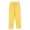 Goose Yellow, variant on UKAP Women Bottom Solid Color Loungewear Mid Waisted Trousers Soft Vacation Pants Brick Red S