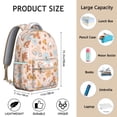 thumbnail image 5 of Botanical Mushroom Backpack Woodland Magical Forest Mushrooms and Boho Fairy Tale Design Cottagecore Aesthetic School Bag, 5 of 5