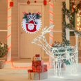 thumbnail image 4 of Christmas Decorations Christmas Wreath Santa Snowman Reindeers Christmas Tree Hanging Decorations Door Hanging, 4 of 6
