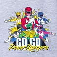 thumbnail image 2 of CafePress - Go Go Power Rangers Group S - Cute Infant Baby Football Bodysuit, 2 of 3