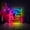 Color Flow Effect (76 modes), variant on Italian Renaissance Led Light Box, Dimmable Neon-Like Light Signs USB Power for Wall Decor Bedroom Decoration, RGB Light (WxH) 11"x11"