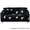 thumbnail image 3 of sweethay Funda de cojín de sofá universal Funda de sofá elástica impresa con todo incluido Cubo de muebles para 2 personas Decoración del hogar Tipo3 190-235cm sweethay HA001205-11, 3 of 6