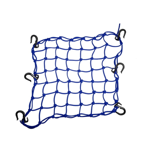 1uds 40x40cm 49 Agujeros Motocicleta Equipaje Carga Rojo Azul