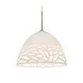 thumbnail image 4 of 1JT-KIEVCP-BR-Besa Lighting-Kiev-One Light Pendant with Flat Canopy-12.5 Inches Wide by 8.75 Inches High-Bronze Finish-Copper Glass Color-Incandescent, 4 of 4