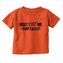 Don't Scare Me Funny Halloween Humor Toddler Boy Girl T Shirt Infant Toddler Brisco Brands 12M