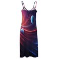 thumbnail image 4 of Galaxy Star Outer Space Fine Art Sleeveless Dress Summer Dress Woman 2025, 4 of 6