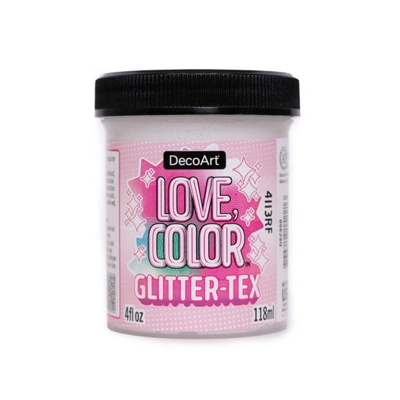 Love, Color Glitter-Tex