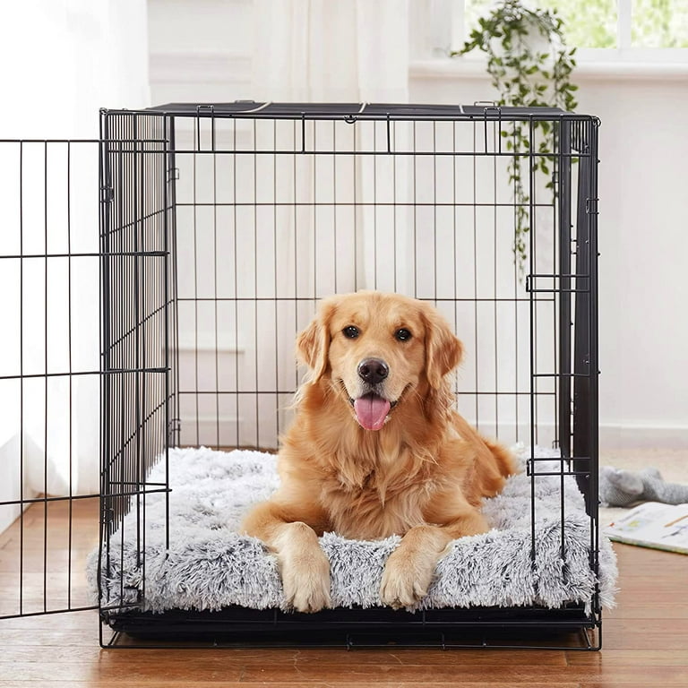 Dog Crate Mat Waterproof Bed Cage Pad Liner Small Medium Large Zip