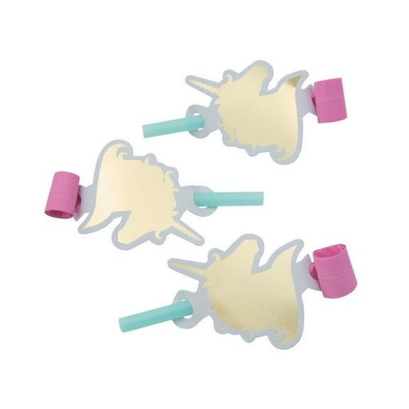 Unicorn Sparkle Blowouts - Party Supplies - 8 Pieces
