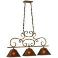 thumbnail image 5 of Meyda Tiffany 127374 Bandolei 3 Light 42" Wide Linear Pendant - Red Rust, 5 of 5