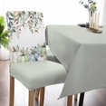 thumbnail image 5 of Dining Chair Covers Set of 6,Rustic Eucalyptus Leaf Pumpkin Universal Stretch Kitchen Seat Covers Parsons Chair Protector Slipcover for Home Restaurant Party Decor,Fall Colorful Plant on Wood, 5 of 6