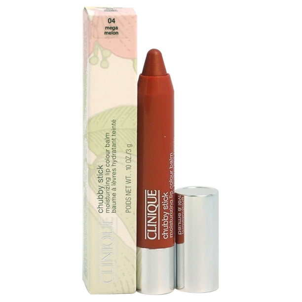 Bálsamo de color de labios hidratante Clinique Chubby Stick nº 04 Mega Melon 0.1 onzas