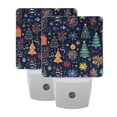 thumbnail image 6 of Yayeee LED Plug in Night Light for The Home with Auto Dusk to Dawn Light Sensors, 2 Pack, Dark Blue Christmas, 6 of 6