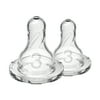 (2 pack) (2 Pack) Dr. Brown's Original Nipple, Level 3 (6m+), 2 Count