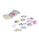 thumbnail image 1 of 50 piezas de pegatinas decorativas de varios tamaños universales para coche, portátil, mochila, monopatín, equipaje, 1 of 10