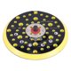 thumbnail image 1 of Almohadilla de soporte con gancho y bucle para lijadora orbital aleatoria de densidad media de 150 mm, rosca 5/16, 52 orificios, compatible con CEROS DEROS, 1 of 6