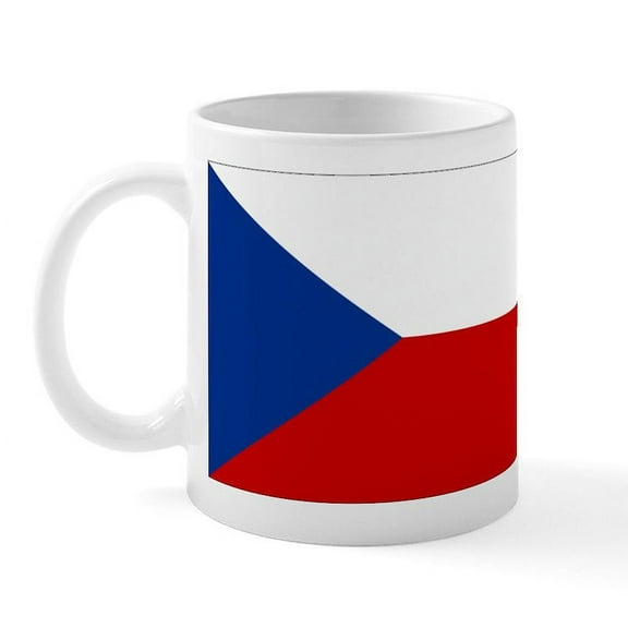 CafePress - Czech Republic Mug - 11 oz Ceramic Mug - Novelty Coffee Tea Cup
