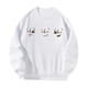 thumbnail image 2 of Sudadera para Mujer Manga Larga Suelta Jersey Sudadera Moda Blanco S Yuyangstore Sudadera con cuello redondo para mujer, 2 of 8