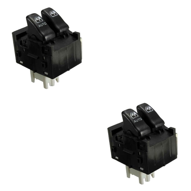 Kenally Para Venture Oldsmobile, interruptor eléctrico delantero izquierdo del lado del conductor, botón de ventana de Como se muestra 2piezas