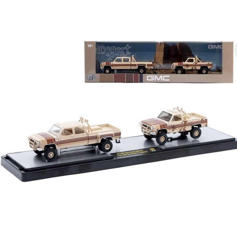 M2 Machines 1977 GMC Sierra Classic 3500 Dually Squarebody 4x4