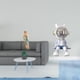 thumbnail image 2 of Estatua De La Virgen María Astronauta, Figura De La Virgen Lutero, Escultura Nórdica, Obra De Arte Decorativa De Resina, Jesús Lutero Bendito, Adorno Para Oficina, Coche, Estantería,, 2 of 8