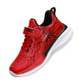 thumbnail image 6 of Otqutp Kids Boys Athletic Shoes Lace-Up Non-Slip Lightweight Sneaker Y2K Streetwear Running Hiking Tennis Sports Shoes, 6 of 8