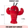 thumbnail image 6 of Crustacean Microwavable Unscented Heating Pad for Women - Warm Cozy Plush Heatable Stuffed Toy Animal - Hot and Cold Heat Bag Gift for Women and Girls Red, 6 of 7