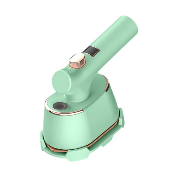 Mini vaporizador de hierro de viaje, máquina de planchar portátil con pantalla , hierro de de viaje para estudiantes Verde