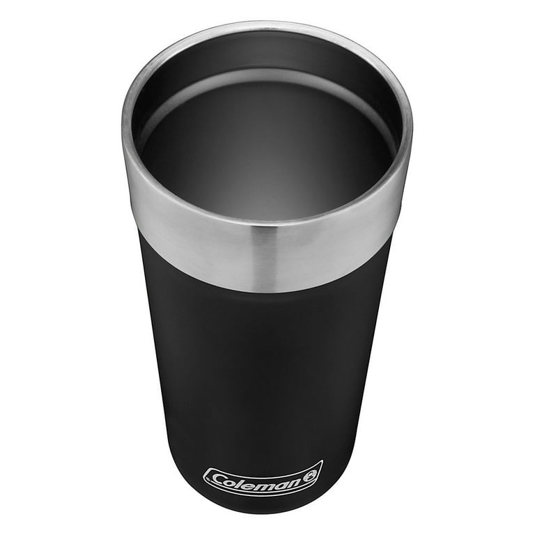 Coleman Brew Insulated Stainless Steel Tumbler, 20oz, Black