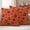 Coral, variant on Black Gray Thanksgiving Outdoor Waterproof Pillow Covers, Fall Pumpkins Leaves Watercolor Art Decorative Rectangle Throw Pillowcase Sofa Cushion Sham for Patio/Couch/Chair, 20"x12" 2 Pack