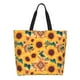 thumbnail image 1 of Disketp Bohemian Sunflower Bolsa Tote Estampada para Mujer, Bolso de Hombro y de Mano para Compras y Viajes, 1 of 8