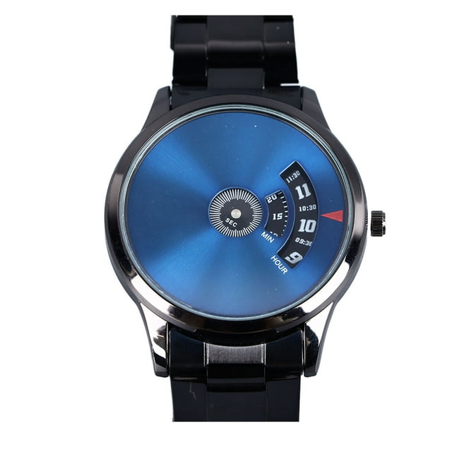 Reloj De Cuarzo Para Hombre, Correa Negra, Ultrafino, Exquisito, Resistente A La Decoloración, Impermeable, Creativo, Reloj De Negocios Para Hombre Para La Vida Diaria