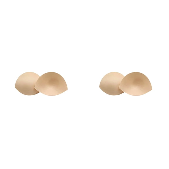 Womens Removable Smart Cups Bra Inserts Pads For Swimwear Sports (Skin Color)