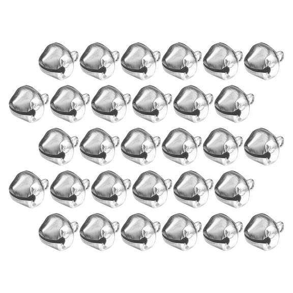 Mobutofu 200 Small Mini Bells for Crafts, Projects, Home Decorations, Holiday Ornaments, and Party Supply Accessories