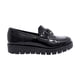 thumbnail image 2 of Mocasín escolar Coqueta para niña de charol negro Florence con lazo decorativo, 2 of 5